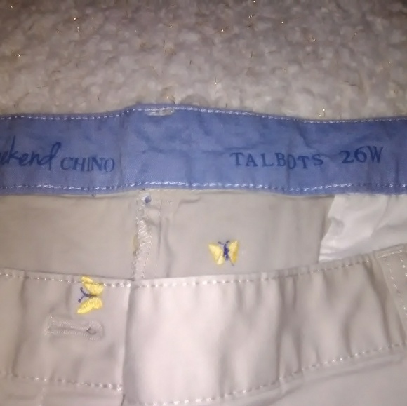 Thr Weekend Chino by Talbot's Plus size Pants - Picture 3 of 3